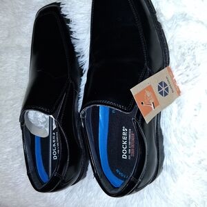 Dockers Men's Black Slip-On Shoes